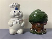 Pillsbury and Keebler Cookie Jars