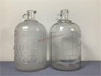 White House Vinegar Glass Jugs