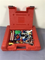 Assorted Legos in Lego Box