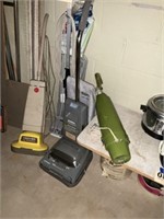 Lot of various vacuums and scrubber