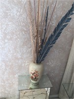 Vase with wood decor #27