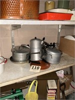 Pots and pans lot