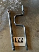 Walden 3/8 inch breaker bar and speed wrench