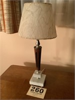 Mid century, modern style lamp