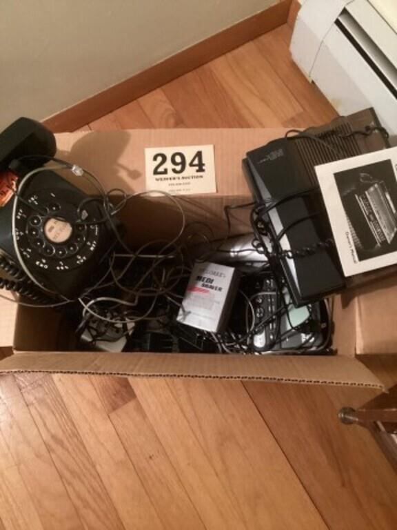 Box lot telephones