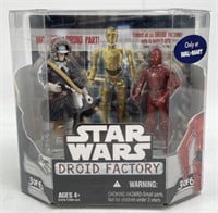 2008 Star Wars Droid Factory Action Figure Set In