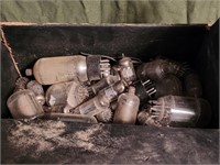 Box of Vintage Light Bulbs