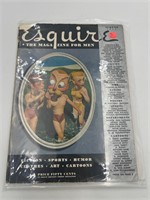 August 1937 Esquire Magazine for men