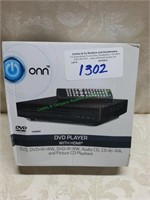 Onn DVD Player with HDMI