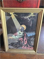 Framed Jesus Christ Painting