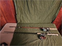 Pair of rod and reels