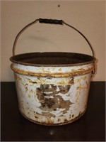Vintage metal bucket