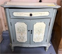 Stenciled French Style Vanity Stand