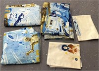 Set of Vintage Star Wars Bedsheets