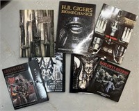 Lot of HR Giger & Similar Collectible Art Books
