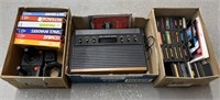 Atari 2600 Console w/ Various Games & 2 Controller