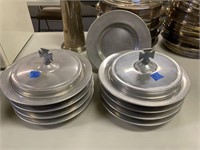 2 Stacks of Communion Plates