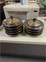 2 Stacks Communion Trays