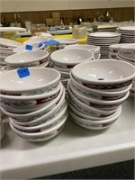 5 Stacks of Syracuse Bowls