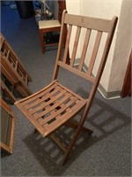 2 Smaller Wooden Chairs