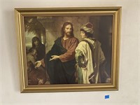 Jesus and Rich Man Picture