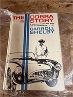 Rare Carroll Shelby signed 1965 Cobra Story