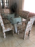 Southwest Style table with eight chairs #51