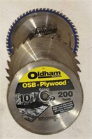 (3) 10” Table Saw Blades