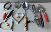 Assorted Vintage Kitchen Utensils