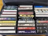 Cassette Tapes With Carrying Case