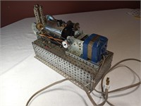 14" Long Working Erector Steam Engine Model