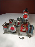 Working Erector Steam Engine Model