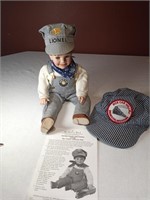 Tyler Lionel Doll & Box Car Willie Hat