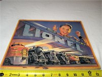 New Lionel Tin Sign 12"x14"