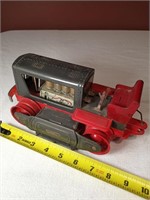 1960's Japan Tin Friction Toy Tractor