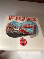 NOS 1995 Hot August Nights Coca-Cola Collector Set
