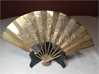 12" Brass Asian Fan