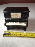 4" Piano Bank Five And Dime Japan