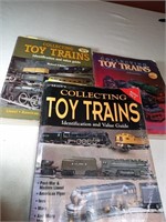 3 Collector Toy Train Books
