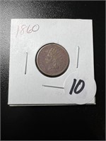 1860 Indian Head Coin