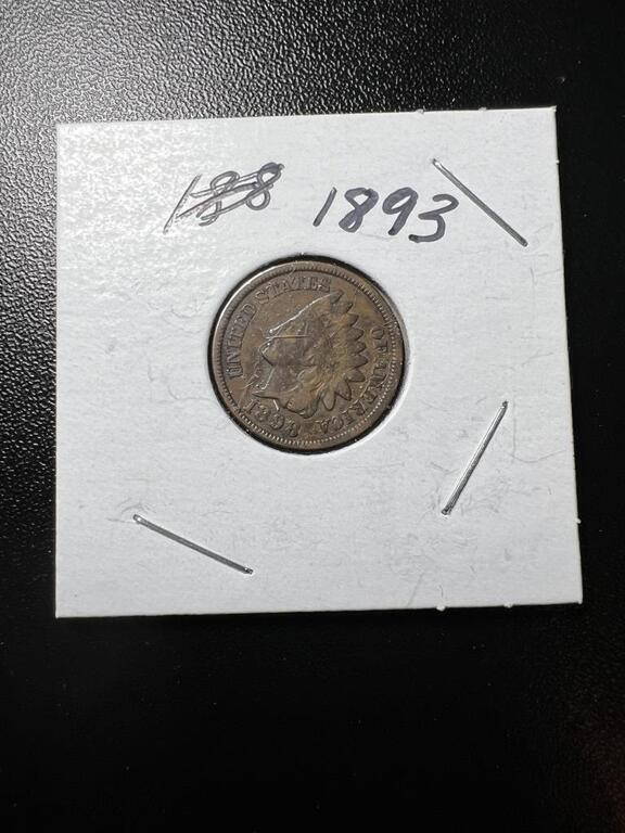 1893 Indian Head Coin