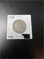 1905 V Nickel