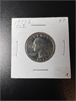 1977-S Washington Quarter Proof