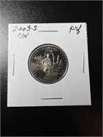 2003-S Washington Quarter Proof Illinois