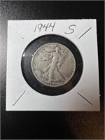 1944-S Walking Liberty Half Dollar