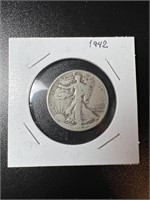 1942 Walking Liberty Half Dollar