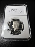 1987-S Kennedy Half Dollar