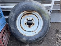 Trailer tire & rim- ST205/75D14