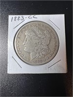1883-CC Morgan Dollar