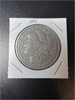 1891 Morgan Dollar